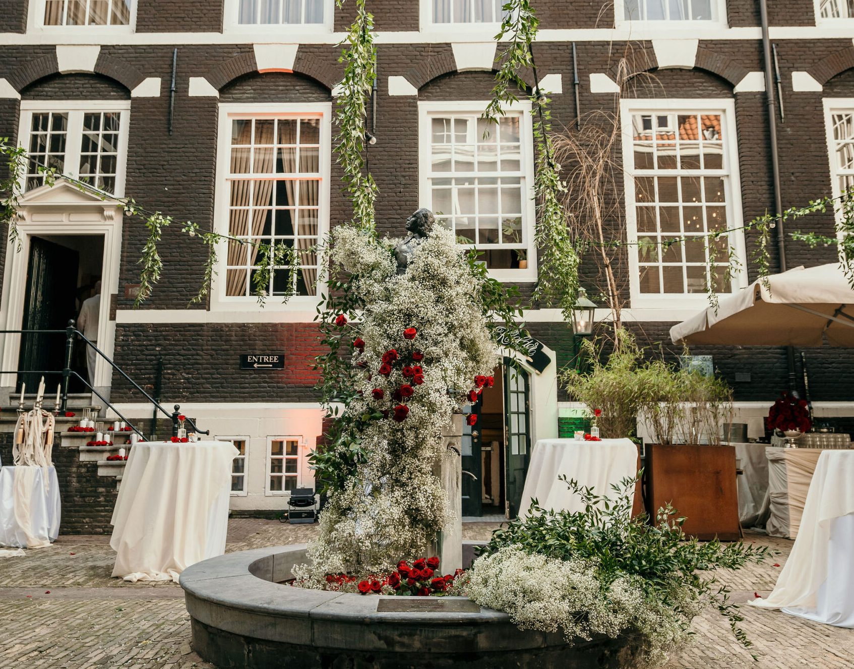 Binnentuin Amsterdam Het West-Indisch Huis