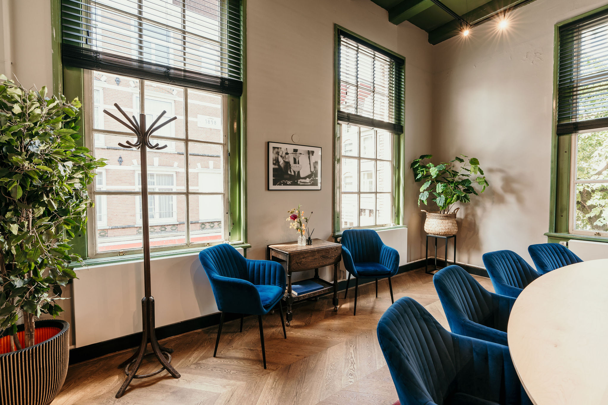 Piketkamer vergaderen Het West-Indisch Huis Amsterdam