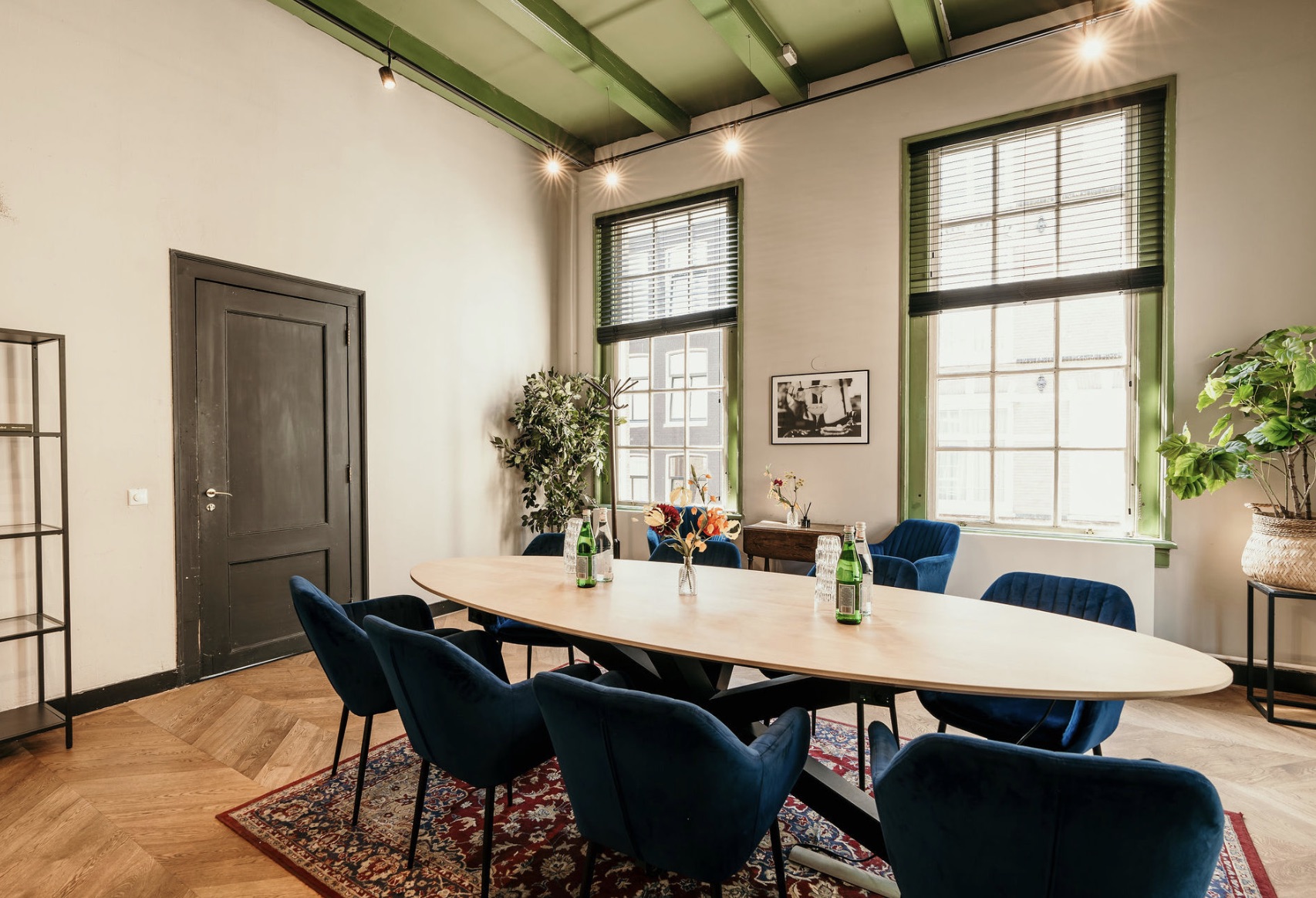 Piketkamer vergaderen Het West-Indisch Huis Amsterdam