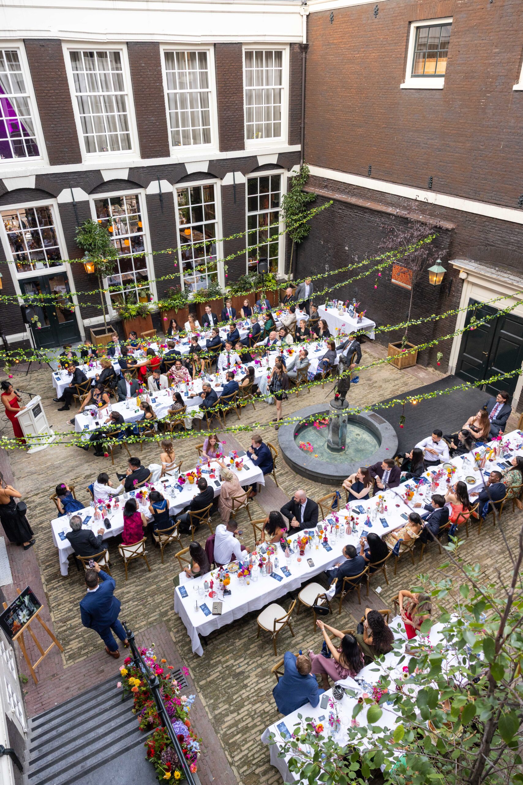 Binnentuin Amsterdam Het West-Indisch Huis